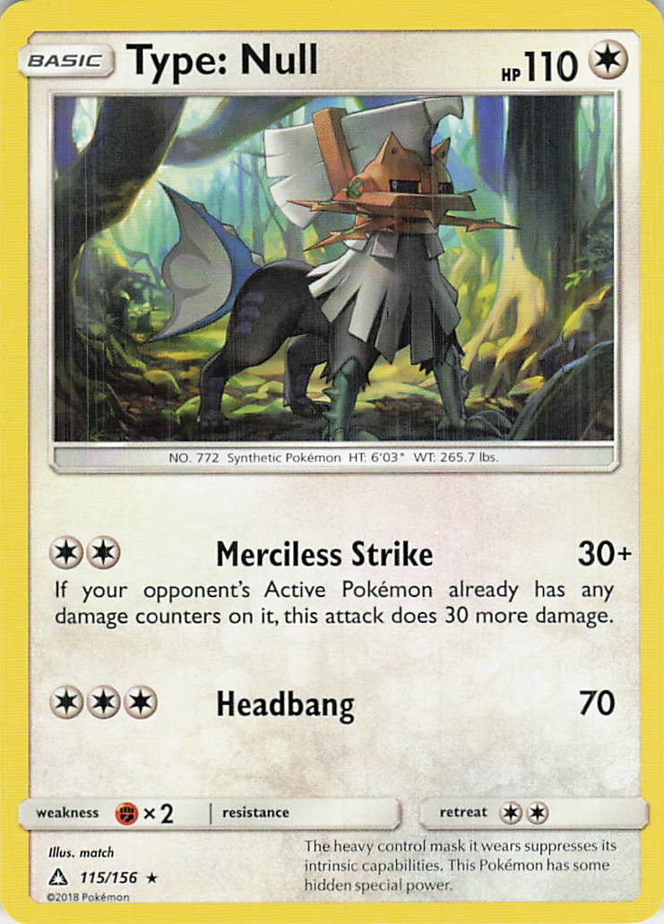 Type: Null Rare SM - Ultra Prism 115/156 LP