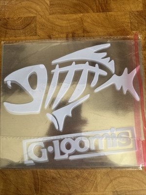 LARGE G LOOMIS LICENSED DECAL, LAPTOP, GUITAR CASE FISHING BOX