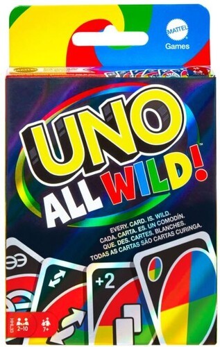 Mattel Games - UNO All Wild [New ] Card Game, Table Top Game
