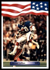James Lofton 1992 All World #79 Bills NFL READ FREE SHIPPING AutographDen
