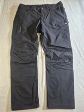 Truewerk T1 WerkPant Pants Mens 40x32 Black Workwear Cargo Utility Stretch Tech