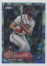 2023 Topps Chrome Update Aqua & Blue Lava Lamp Refractor /175 Sam Hilliard 0v33