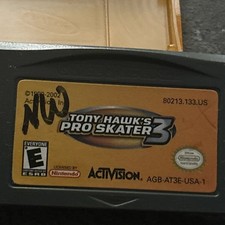 Gameboy Advanced Tony Hawk 3