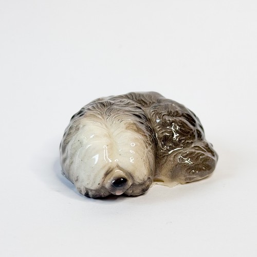 Hagen-Renaker Miniature Old English Sheepdog Dog Figurine Vintage 1993-95