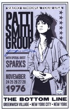 Patti Smith Autographed Signed 11x17 Photo  ACOA Authenticated #3