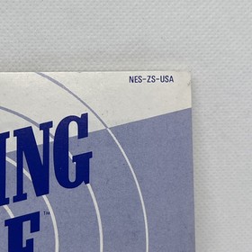 SHOOTING RANGE Nintendo NES Game Original 1989 BANDAI Instruction Manual ONLY