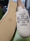 Tory Burch Embellished Espadrilles Size 10 New Cream Dulce De Leche 215 Leather — photo 3