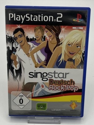 SingStar Deutsch Rock-Pop Playstation 2 PS2 Spiel Game + Anleitung | Getestet