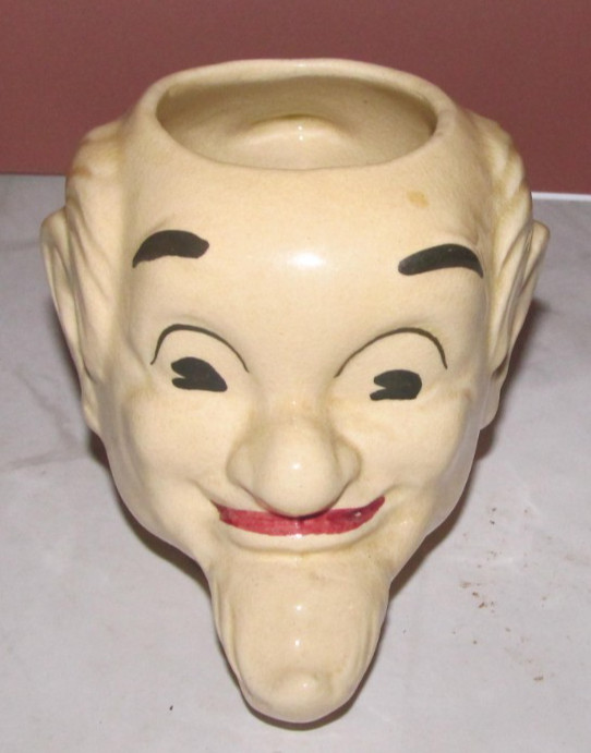 Lil' Abner Pappy Yokum Toby Mug - Rare - Famous Cartoonist Al Capp Pearce