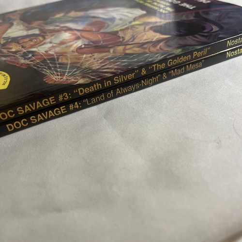 New DOC SAVAGE #3 and #4 By Kenneth Robeson (2007)Nostalgia Ventures PULP - Picture 8 of 8