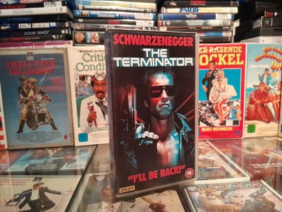 Terminator 1 VHS uncut Englisch Arnold Schwarzenegger I Ll Be Back Orion 103 Min