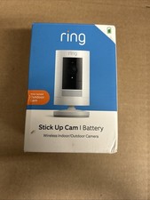 Ring Stick Up Cam Battery Wireless Indoor/Outdoor Camera 1080p HD Video