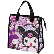 Sanrio Kuromi Cold Tote Bag Non-woven Lunch Bag 12cm Gusset Used
