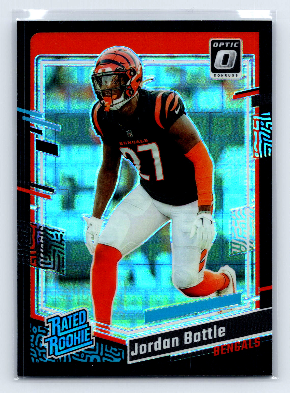 Jordan Battle Panini Donruss Optic #221 Black Pandora