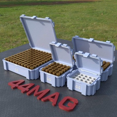 Filamelt Munitionsbox / .44 Magnum /  Klappdeckel  / Patronenbox, Ammo Box