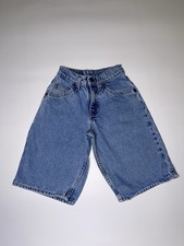 Vintage Levi's orange tab jean shorts boy's sz 8 slim Made in USA 560