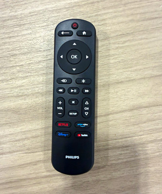 Philips SRP9333/37B Universal TV Remote Control Wireless Black Netflix YouTube
