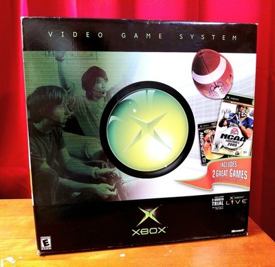 Original Xbox Game System/Console Box Only Great condition for display