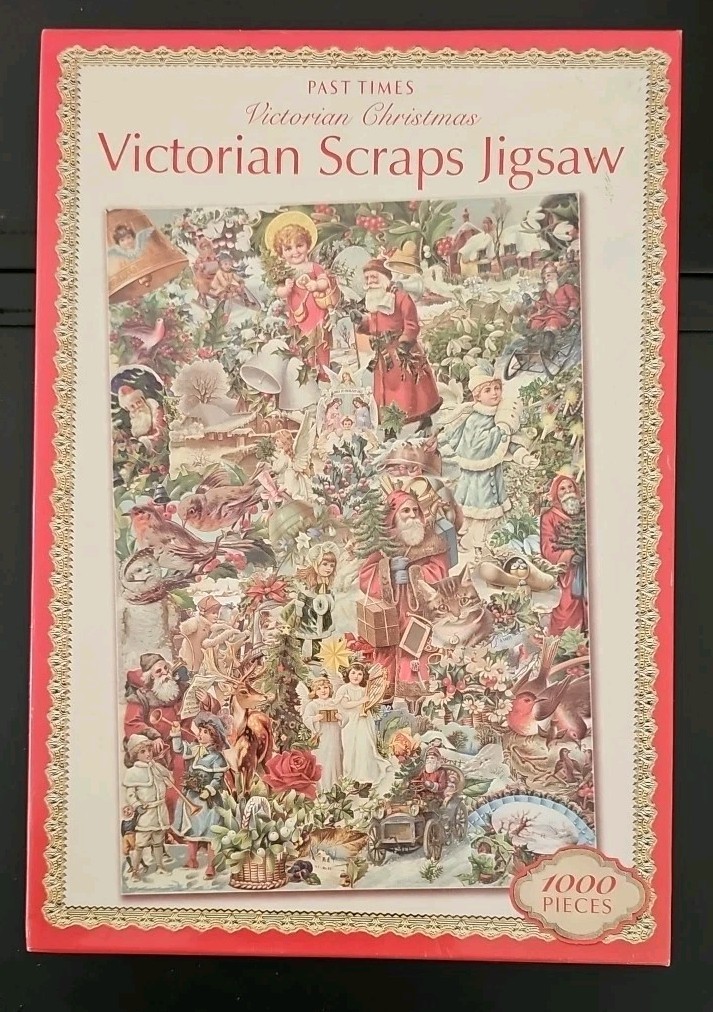 Past Times Victorian Christmas Victorian Scraps 1000 Pc. Jigsaw by Beryl Peters