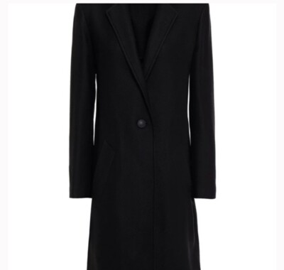 Rag Bone Women's Dean Coat Size 12 UK NWT in Black UK