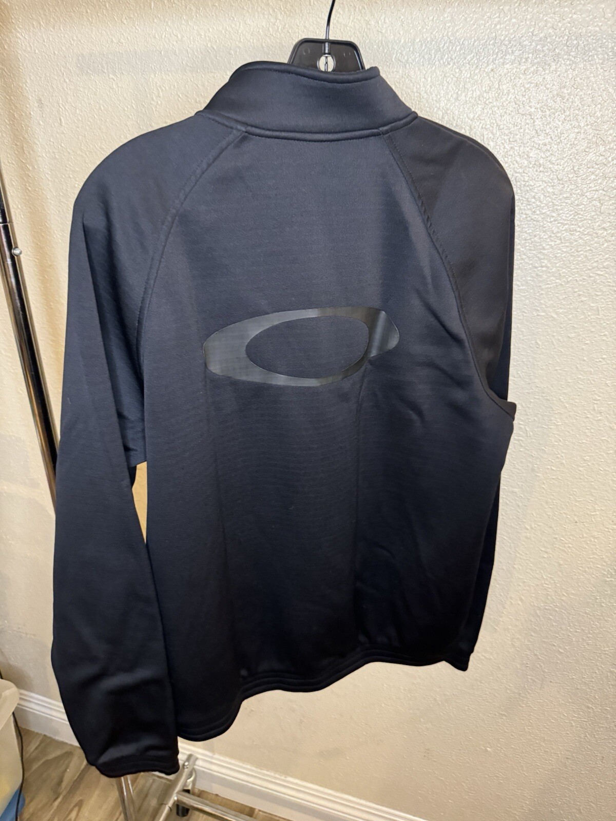 Oakley Shadow Gray Essential Full Zip Jacket Size… - image 6