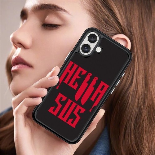 Anti scratch Cover For Samsung A15 A16 S23 S24 S25 Ultra FE Hella Sus - 第 15/25 張圖片