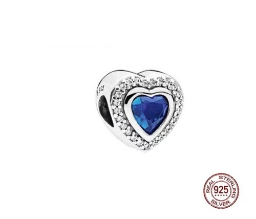 Charm Perlenarmband 925 Silber Ozeanblau Charm Perle Frauen zum Selbermachen Schmuck - Bild 11 von 18