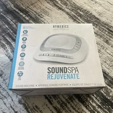 HoMedics White Noise Sound Machine | Portable Sleep Therapy