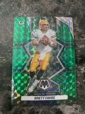 Brett Favre 2022 Panini Mosiac Football Green Prizm   #75