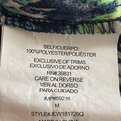 Jolt Handkerchief Sleeveless Top, Medium, Multi-Colored, 100% Polyester - Bild 6 von 9
