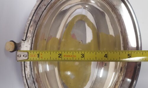 James Dixon & Sons Antique Serving Dish England EP Ram Head Feet Swivel Dome Top - Picture 23 of 23