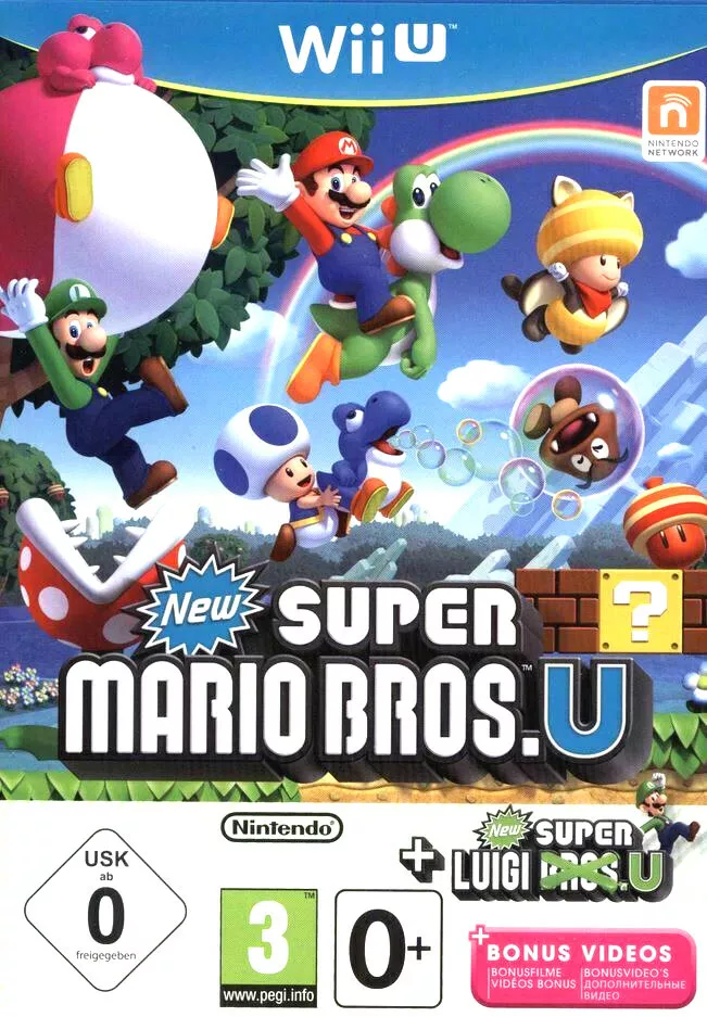 New Super Mario Bros.U Deluxe Nintendo Switch (Seminovo) (Jogo