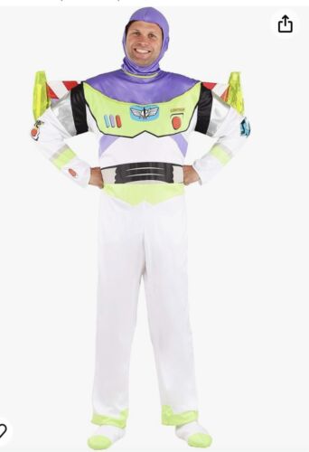 Buzz Lightyear Deluxe Adult Toy Story Costume - Afbeelding 1 van 5