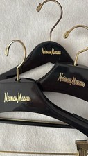 Neiman-Marcus Hangers 3 Pieces plastic and Glossy Wooden Suit Blazer Coat Jacket