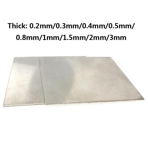 Copper Nickel Alloy Plate Panel Cupronickel Sheet 0.2/0.3/0.8/1/1.5/2/3mm Thick
