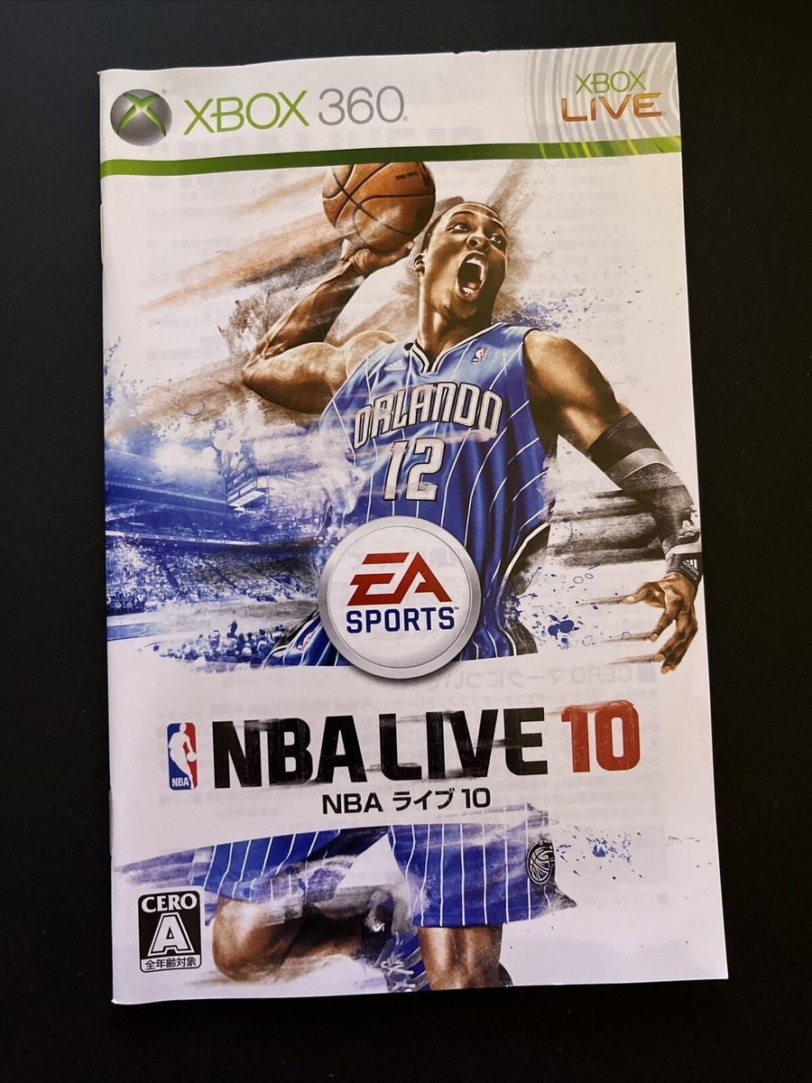 NBA Live 10 - Microsoft Xbox 360 NTSC-J Japan Version