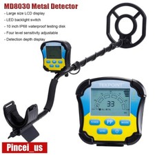 MD8030 10-inch Metal Detector 4-Mode Treasure Hunter Waterproof Golden Finder