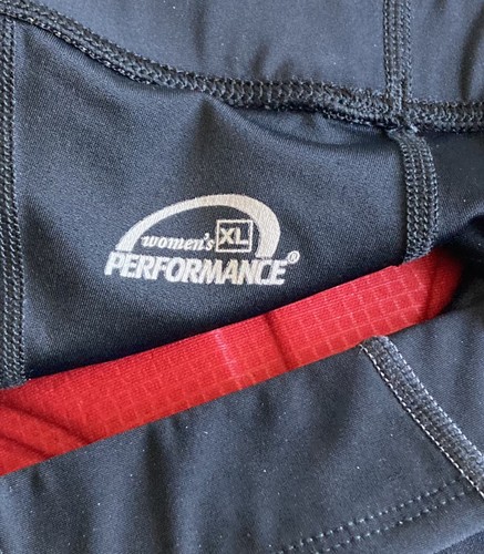 WOMEN’S PERFORMANCE GEL PADDED NYLON/SPANDEX BICYCLE SHORTS SIZE XL - Picture 3 of 5