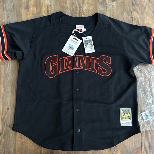 NEW Authentic Mitchell & Ness Will Clark San Francisco Giants 1993 Button Jersey - Picture 4 of 8
