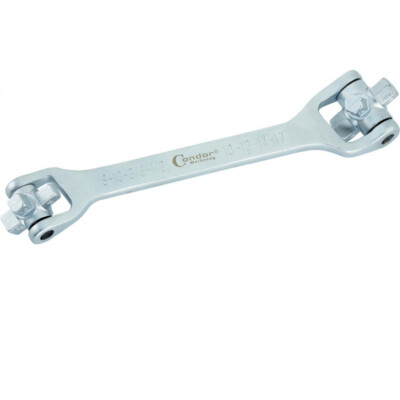 CONDOR Werkzeug Öldienst-Schlüsselsatz 6-tlg. - 3/8 Antrieb, Für Ölablass-Schrauben Vierkant