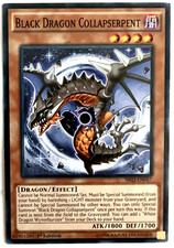 YuGiOh! - Black Dragon Collapserpent SR02-EN017 1st Edition Common