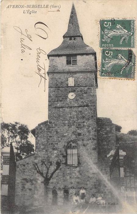 Carte Postale Ancienne Vayres (87) – Place De L'Église – Années 1900 – Tirage Rare