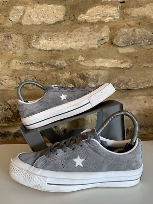 Converse One Star Women's Grey Suede Trainers UK EU UK