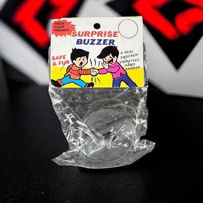 Vintage Surprise Hand Buzzer Deluxe Gag Gift Prank Trick Toy BRAND NEW FREE SHIP | eBay Vintage Surprise Hand Buzzer Deluxe Gag Gift Prank Trick Toy BRAND NEW FREE SHIP | eBay