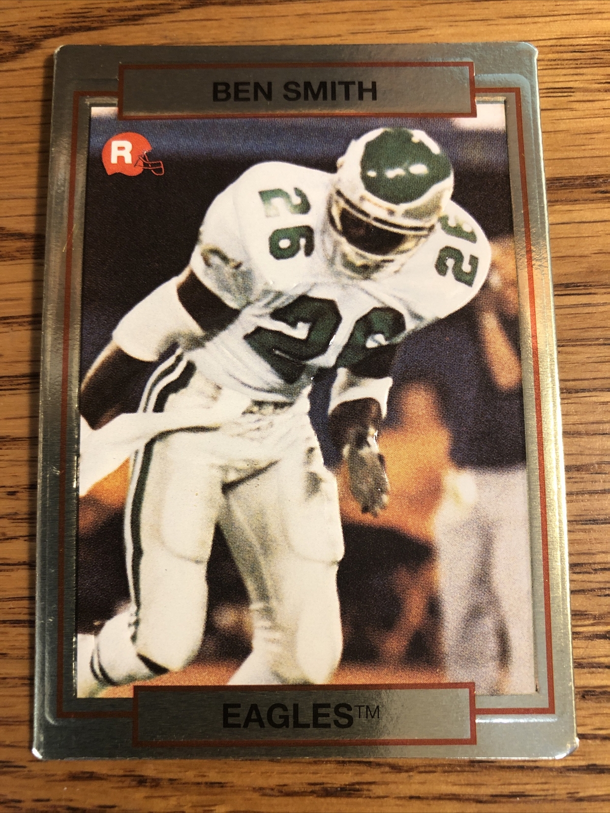 Ben Smith RC Rookie 1990 Action Packed Update Eagles #29   *7696*