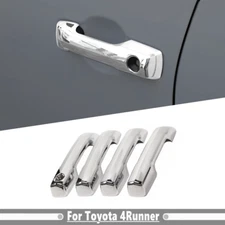 Car Door Handles Cover Trim Fit For Toyota 4Runner 2025+ Accessories Chrome ABS
