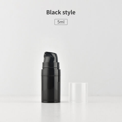 5/10/15ml Empty Airless Pump Bottles Mini Lotion Vacuum Cosmetic Containers - Picture 11 of 23