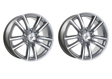 2 Stück CMS 18 ZOLL ALUFELGEN C27 LK 5X114 7.00 X 18 ET CMS Racing Silber