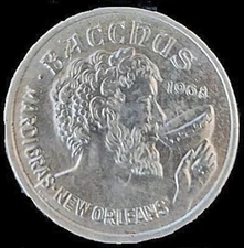 Mardi gras doubloons, Varity, 20 in all, various colors