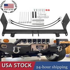 BX1126 Tow Bar Base Plate Tow Bar Bracket for Jeep Wrangler JKU JK 2007-2018